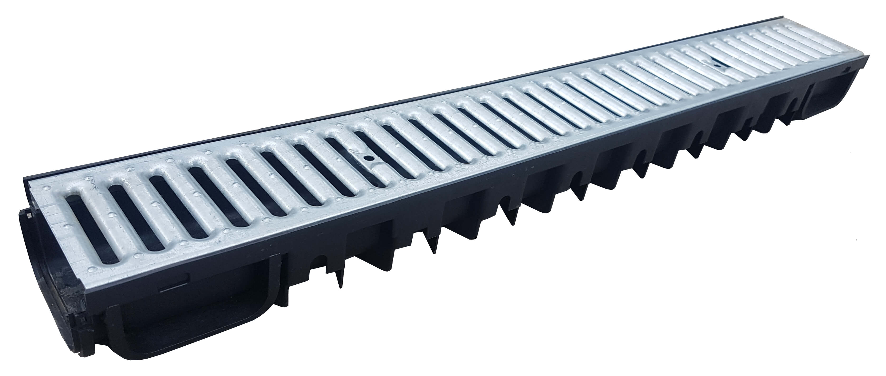 Garazna kanalica 130x75x1000 sa pocinkovanom resetkom